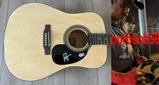 RILEY GREEN SIGNED AUTOGRAPH 41" F/S ACOUSTIC GUITAR w/EXACT PROOF & BECKETT COA