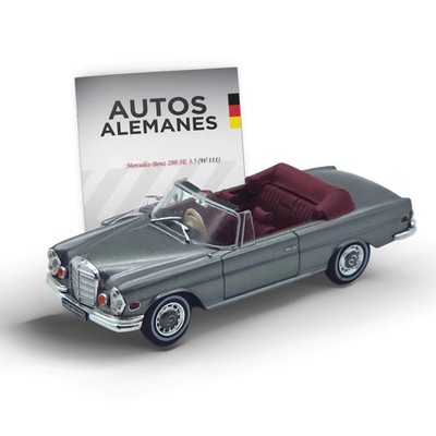 Mercedes Benz 280SE 3.5 (W111) Diecast 1:43 Germany Cars Brand new sealed