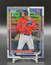 2024 Bowman Baseball Allan Castro Speckle Refractor #BCP-14 Red Sox 298/299