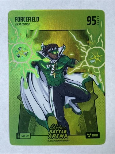 FORCEFIELD (Justin Fields) Bo Jackson Battle Arena GBF-127 Green GLOW 95 Power