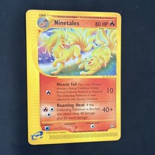Pokemon Card - Ninetales Aquapolis 25 Rare on eBay