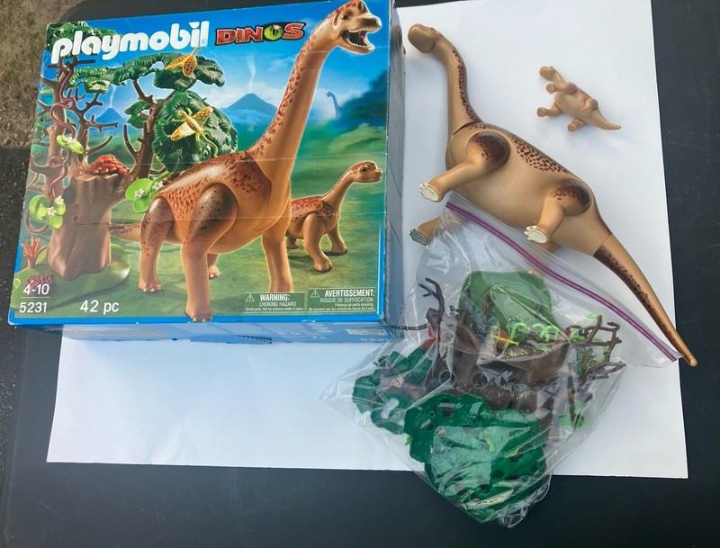 Playmobil 5231 Brachiosaurus Dinosaur Set Boxed