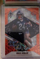 2021 Panini Phoenix - Rookie Khalil Herbert #189 Orange Lazer /99 (RC)