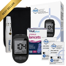 TRUENESS Blood Glucose Meter Kit Diabetes Testing Supplies Glucometer Set