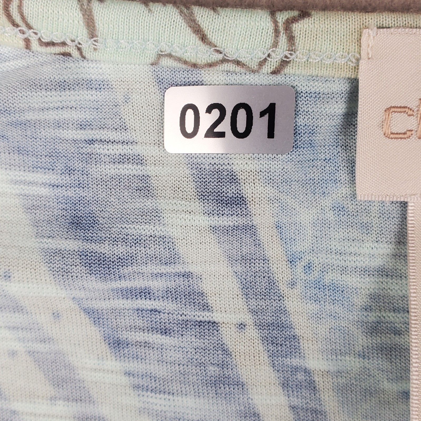 Chico's Patchwork Multi Color Print Boho Sheer 3/… - image 12