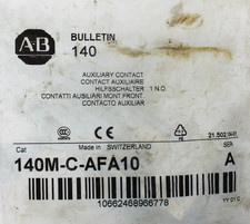 Allen Bradley 140M-C-AFA10 Auxiliary Contact Ser.A