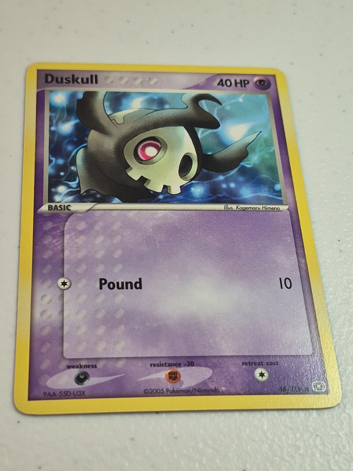 Duskull 46/106 EX Emerald Regular