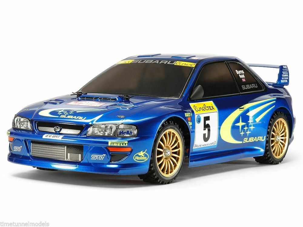 TAMIYA 58631 Subaru Impreza Monte Carlo 99 TT-02 1:10 Car Deal Package