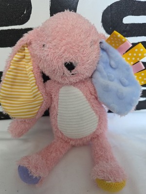 Make Believe Ideas Pink BUNNY RABBIT Sensory Crinkle Stuffed Animal Plush 9''
