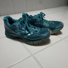 Brooks Blue Mesh Low Top Running Sneakers Lace-Up Rubber Sole Unisex