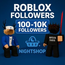 Roblox Followers |  100-10k | FAST DELIVERY! ⚡