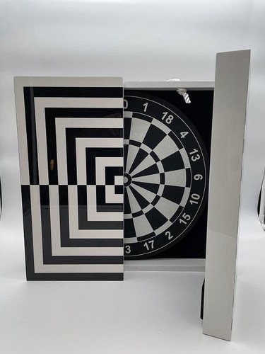 JONATHAN ADLER DART BOARD 15”Lacquered wood Box