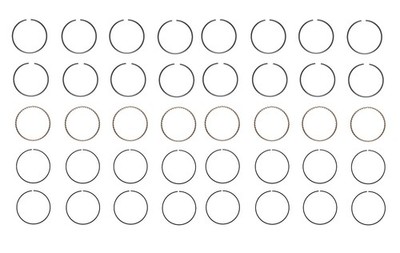 EngineTech Piston Ring Set for 1 Engine 1.00mm .040in Oversize 1.00mm .040in Ove
