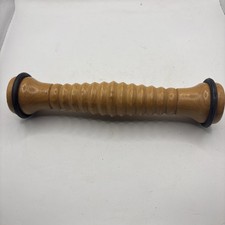Foot Roller - Wood Foot Massager for Plantar Fasciitis Relief Ribbed Wooden