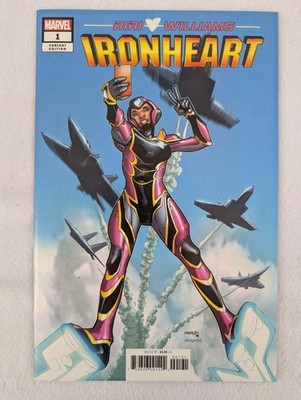 Marvel Ironheart #1 1:25 Ramos Variant Riri Williams Iron Man Legacy 2018 NM