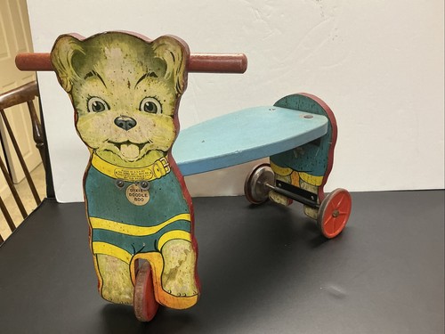 Dixie Doodle 800 1939 Riding Toy By H.D.Allen 14”h X 16” long USA Gong Bell Co. - Picture 3 of 11