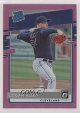 2020 Panini Donruss Optic Rated Rookies Retail Pink Prizm Logan Allen #75 0g4