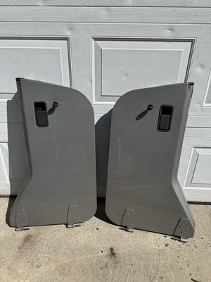 #ad 97 06 Jeep Wrangler TJ Door Half 1 2 HARD DOORS Pair Left Right w Uppers $1395.00