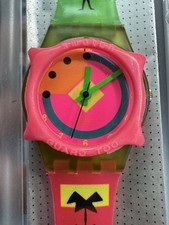 Разное 1989 Vintage Swatch Lady PINK