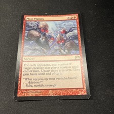 MTG Mass Mutiny [English, Planechase Anthology, Free P&P]
