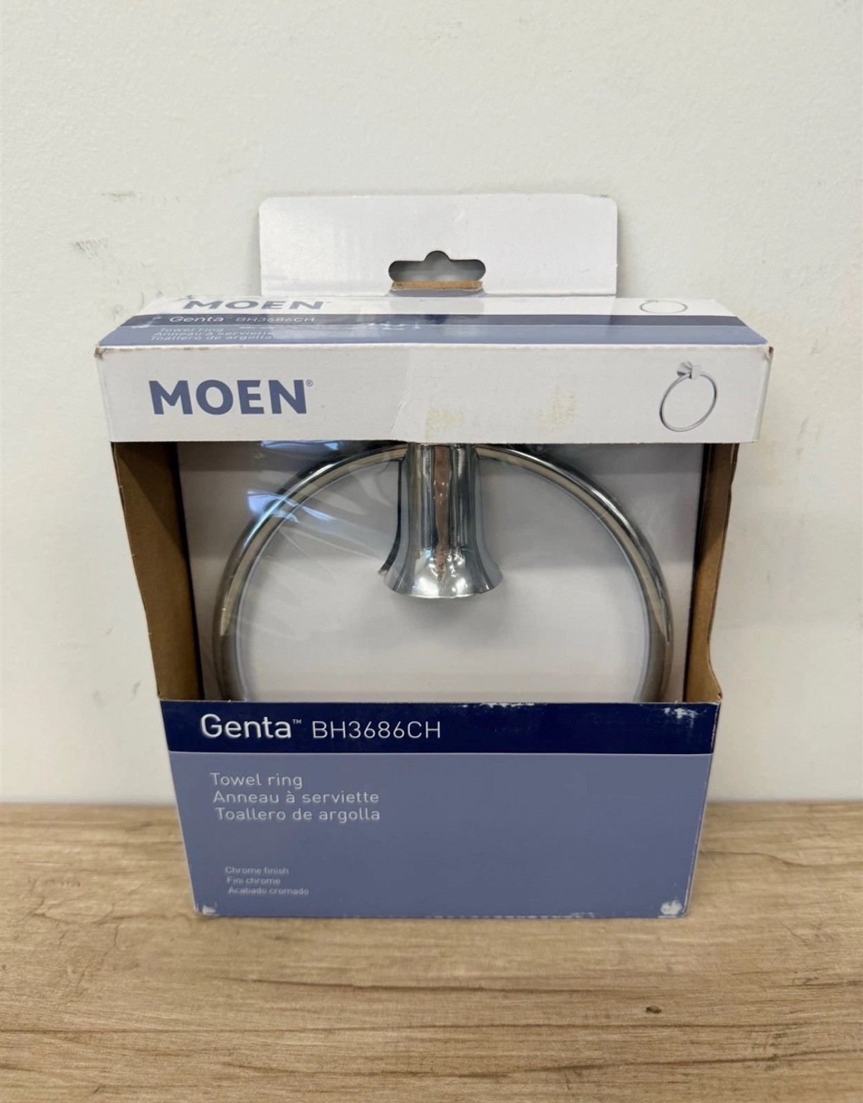 Ring In Polished Chrome Bh3686ch Sealed
