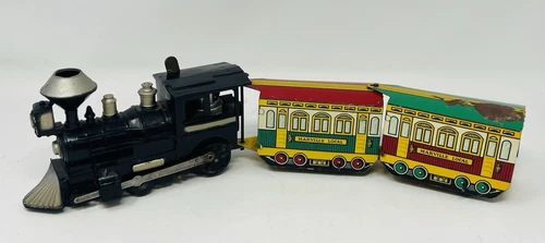 Marx Marville Loco Locomotive Train Vintage For Parts Repair Wild West