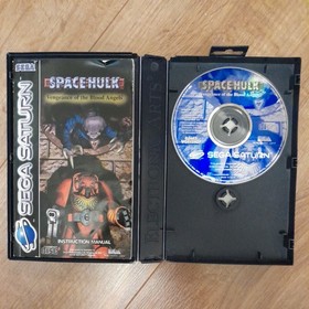 SPACE HULK BOXED WITH MANUAL SEGA SATURN CONSOLE