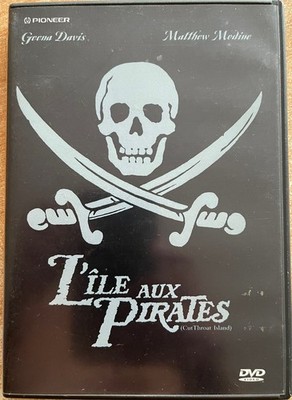 Die PIRATENINSEL FILM VON RENNY HARLIN DVD SEHR GUTER ZUSTAND