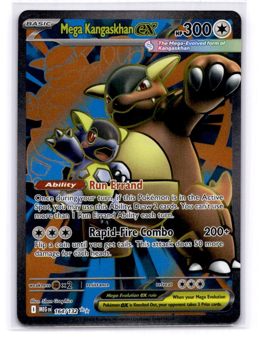 Mega Kangaskhan ex Ultra Rare ME01: Mega Evolution 164/132 LP-NM