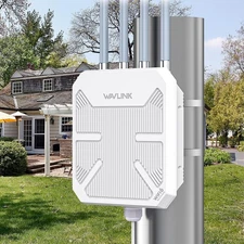 WAVLINK AX3000 Outdoor WiFi 6 Mesh Range Extender Outdoor Dual Band WiFi Router