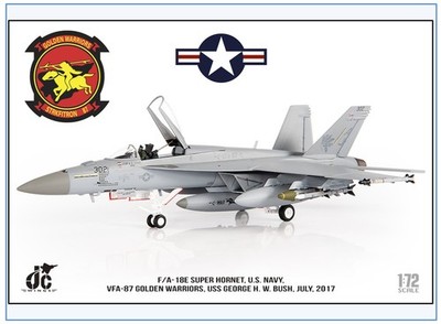 JCW-72-F18-021 F-18E Super Hornet US NAVY VFA-87 ''Golden Warriors'',2015,JC Wings