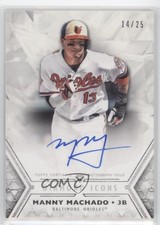 2018 Topps Diamond Icons Auto 14/25 Manny Machado #AC-MM Auto 0c3