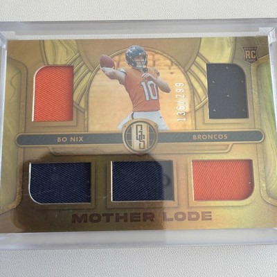Panini Gold Standard Mother Lode Bo Nix ML-BNX Denver Broncos Rookie NFL /299 