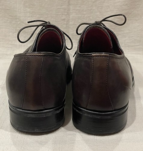 BARRETT Oxford Dark Brown Leather Full Brogue Wingtip Dress Shoes Men’s Sz 10.5 - Picture 6 of 18