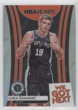 2019-20 Panini NBA Hoops Premium Stock We Got Next Holo Luka Samanic #22 oc3