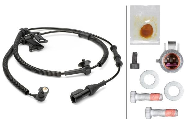Sensor Raddrehzahl Vorne Hella 6PU 230 040 441 FÜR Ford USA Raddrehzahlsensor-image