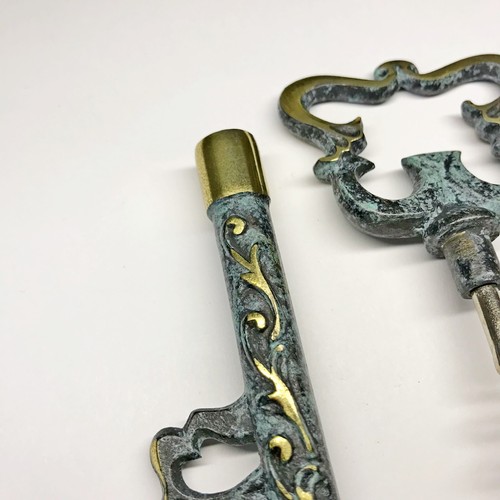 Germany vintage corkscrew key - Brass bottle opener - Picture 6 of 7
