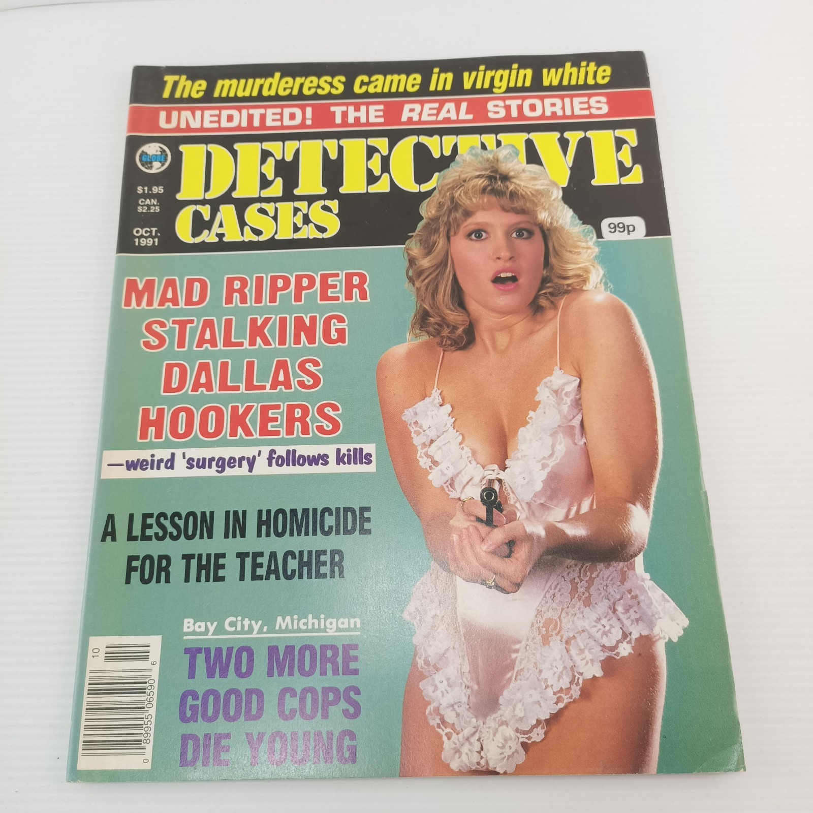 5x Detective Cases 1991 Complete True Crime Magazine Bundle Murder Sex Torture image 8