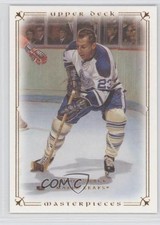 2008-09 Upper Deck Masterpieces Eddie Shack #72 9kt