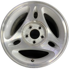 Ford Machined Silver Mustang Oem Wheel 15 1997-1998 Rim Original Factory 3172b