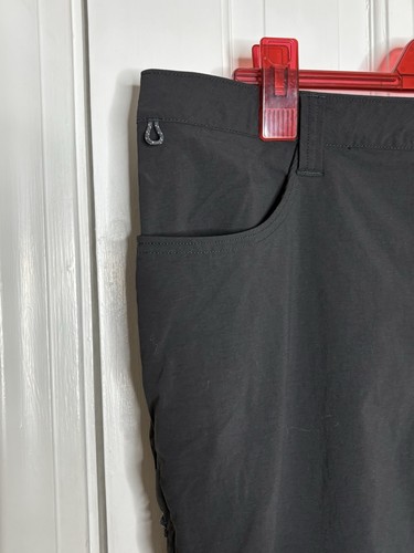 Pantaloni Patagonia Quandary eccellenti $99 - corti Midnight neri uomo 40 x 30 - Foto 3 di 4