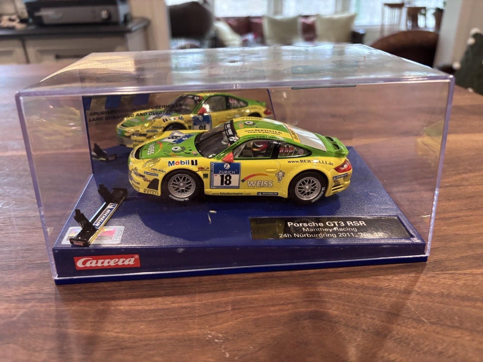 Rera Digital 132 30609 Porsche Gt3 Rsr Manthey Racing, #18 1:32 Slot Car