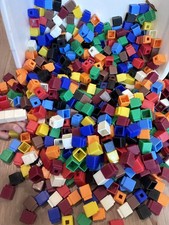 Hundreds of UNIFIX Cubes by Lakeshore Homeschooling & Classrooms Counting, Math