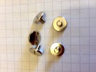 Pack of 6 Horse Saddle Tack Hardware Chicago Screw Conchos Postb 40301