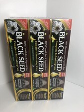 Organic Black Toothpaste 100% Fluoride Free & Vegetable Base (6 pack) 6.5oz 1.01 per gallon