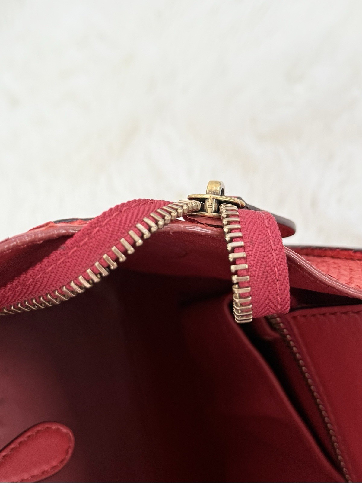 *RARE* Celine Python Leather Micro 27CM bicolour … - image 8