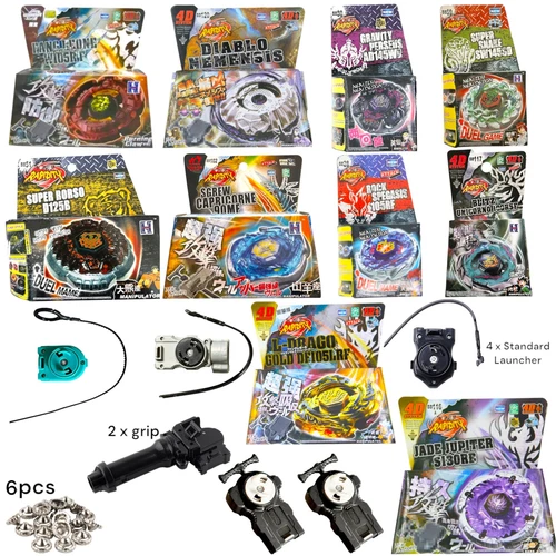 Beyblade Metal Fusion Rapidty Tops Gifts Spinning Gyro Master Battle