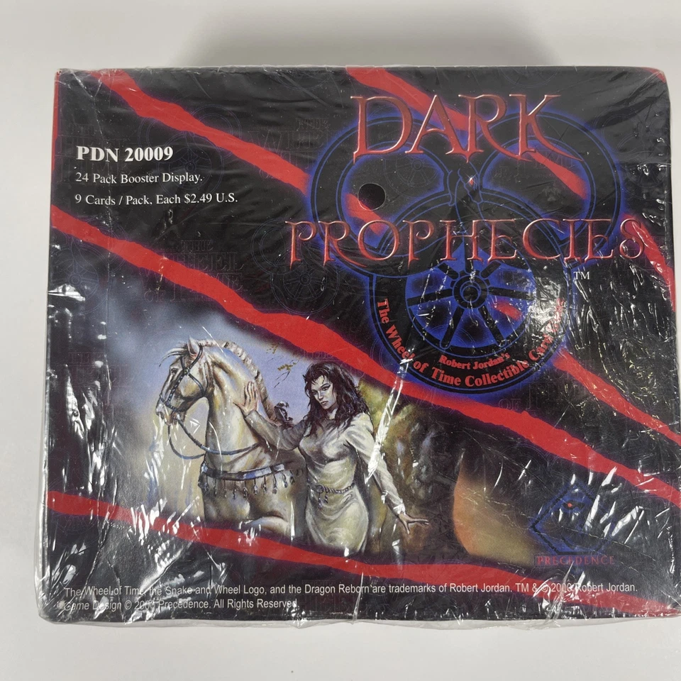 Wheel Of Time CCG Dark Prophecies Booster Box Robert Jordan - NUEVO SELLADO RARO Foto 2 de 4
