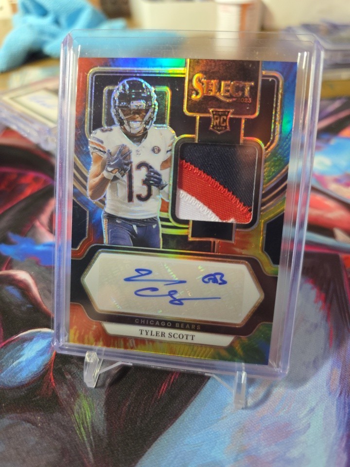 Tyler Scott Panini Select Rookie Signature Memorabilia #RSMTSC Tie Dye