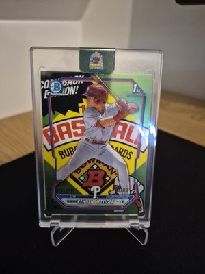 2026 Bowman Chrome Prospects Kehden Hettiger #BCP-101 Packfractor /89 Phillies